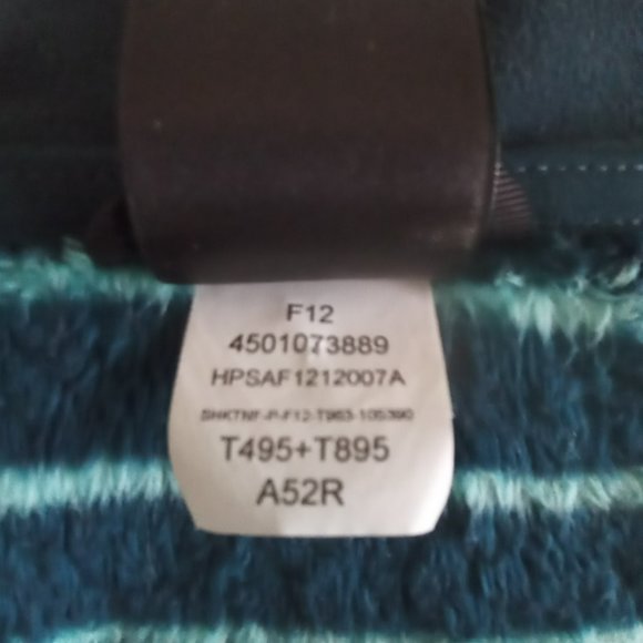 The North Face Women’s Osito Silken Fleece Striped Full Zip Jacket Size medium - Picture 5 of 10
